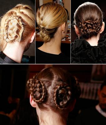 Ideas de pasarela: Recogidos con trenzas para invitadas